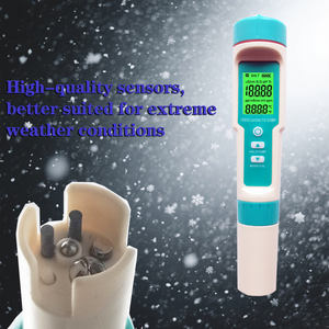 공장 새로운 OEM 디지털 7-in-1 고정밀 ABS pH TDS 소금 SG ORP 식수 수영장용 수질 테스터 - Product Image 3