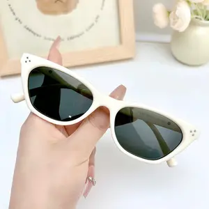 P1325 high quality New design private label TR90 sunglasses logo luxury oversized cat eye sunglasses polarized sunglasses 2024