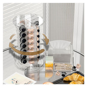 <span class=keywords><strong>Support</strong></span> de rangement rotatif <span class=keywords><strong>pour</strong></span> <span class=keywords><strong>capsules</strong></span> de café <span class=keywords><strong>Nespresso</strong></span>, présentoir de cuisine - Product Image 4