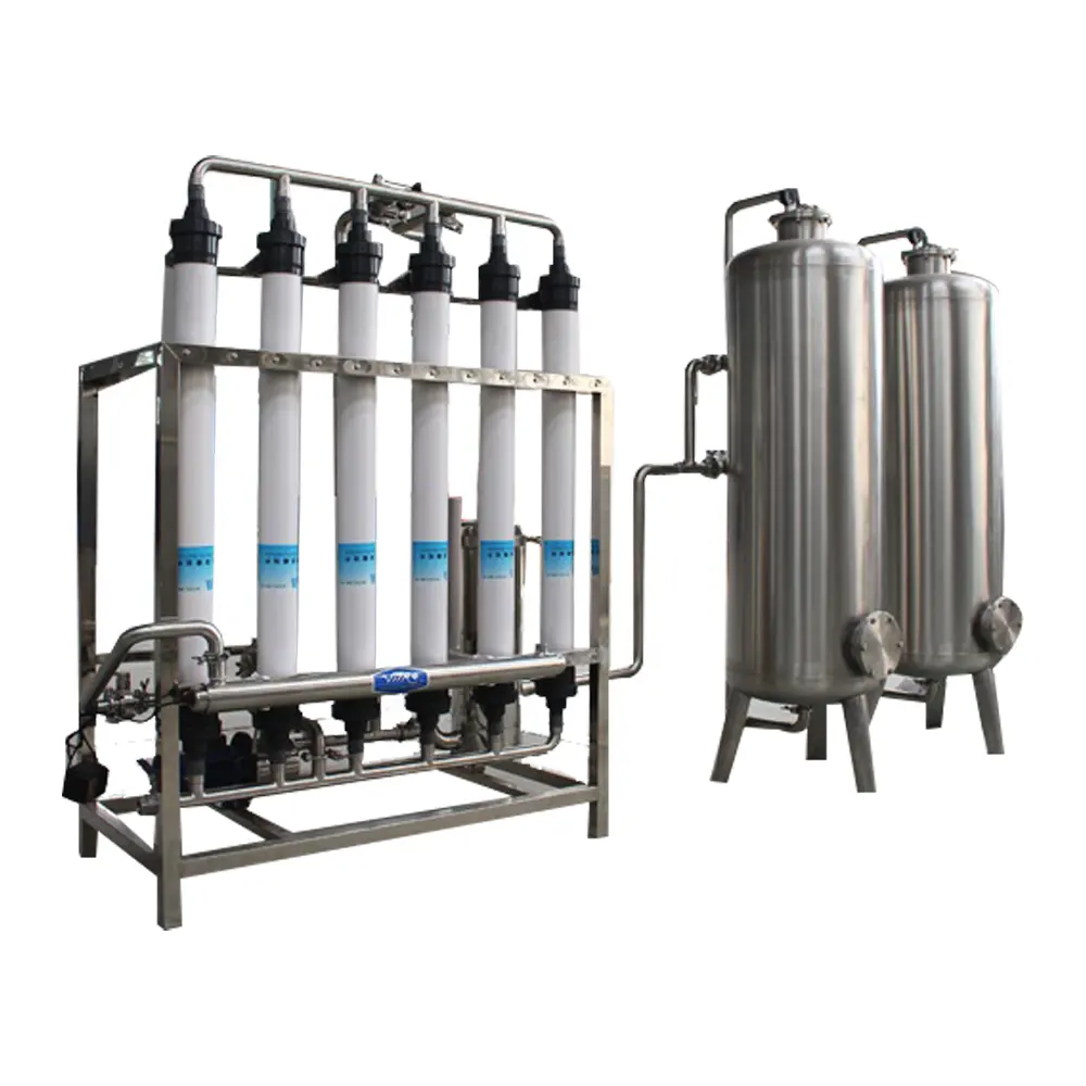 Filtre de précision anti-corrosif haute performance Système de traitement de l'eau minérale pure