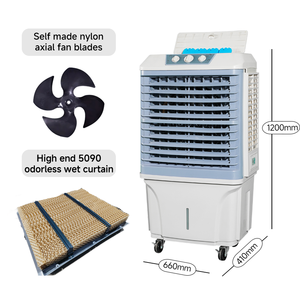 Chất Lượng Cao Xách Tay 6000cmh Công Nghiệp Bay Hơi Đứng Điều Hòa Không Khí Nước Làm Mát Không Khí <span class=keywords><strong>Fan</strong></span> Cho Hội Thảo Và Văn Phòng - Product Image 4