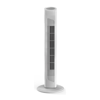 BODE 32 "TOWER FAN Refroidissement par air Tour debout Ventilateur sur pied sans lame à faible bruit