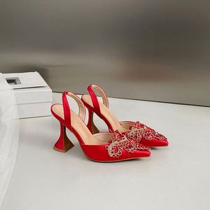 Sandalias de Verano de Diseño Italiano, Elegantes y Sensuales, Zapatos de Boda para Mujer con Tacón Fino y Plantilla de PU, Suela de Goma - Product Image 4