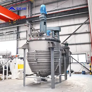 Chemical Coating Slurry Stainless Steel Heating Jacket Liquid Mixing Tank With Agitator