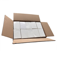 Étiquettes thermiques en gros 4"x6" 500 feuilles en accordéon, autocollantes blanches imperméables, étiquettes personnalisées pour l'expédition et la logistique