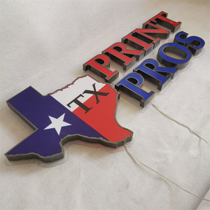 Công ty Wall Mount dấu hiệu ánh sáng <span class=keywords><strong>LED</strong></span> tùy chỉnh sáng từ biển hiệu Acrylic <span class=keywords><strong>LED</strong></span> <span class=keywords><strong>Light</strong></span> up Channel letters Signs - Product Image 2