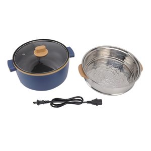 Wholesale 4L Electric <b>Cooking</b> <b>Pot</b> Nonstick Cookware Electric Cooker <b>Pot</b> Multi-function Electric Skillet Cooker for Home - Product Image 3