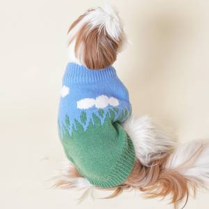 LORO <span class=keywords><strong>PET</strong></span> lindo Otoño Invierno ropa de perro para Bulldog francés Schnauzer Bichon Shiba Inu Shih Tzu suéter de perro pequeño para Navidad - Product Image 2
