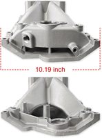 Collecteur d'admission en satin pour Chevy SB 1996 et versions ultérieures Vortec, Air-Gap, Sigle Plane, Super Idle 3500-8000 tr/min
