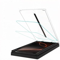 Protection d'écran pour iPhone 18 17 16 15 14 13 Pro Max, kit d'installation, protection d'écran facile à installer, applicateur, verre transparent