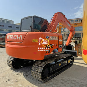 Bulldozer Hitachi ZX70 d'occasion de haute qualité, 7 tonnes, lame de bulldozer, excavatrice sur chenilles, d'occasion du Japon, ZX70 ZX75, petite pelle, faible nombre d'heures, en stock - Product Image 5