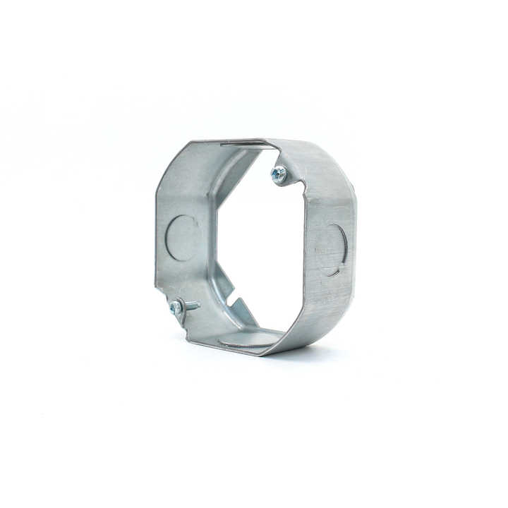4" Octagon Box Extension Ring PreGalvanized Steel