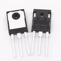 Transistor IGBT de 75A 650V, Componente Semiconductor de Potencia de Efecto de Campo