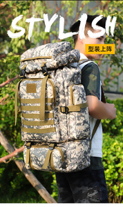 Mochilas Tácticas de 30L, Bolsas de Viaje para Hombre, Mochila de <span class=keywords><strong>Asalto</strong></span> 3P para Supervivencia al Aire Libre, Mochila EDC Molle, Mochila de Camuflaje para Senderismo, Trekking y Caza - Product Image 6