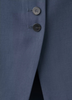 Costume d'affaires pour femmes OEM ODM, ensemble 3 pièces, blazer oversize, crop top, pantalon cintré, tenue de travail formelle pour femmes