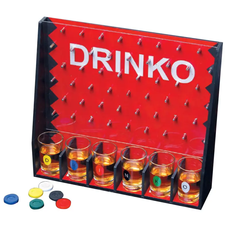 Factory custom fun social party adult bar drink shot drinking game