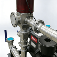 Sistema de Bomba de Vacío Central para Hospital con Certificación CE/ISO13485, Motor Médico sin Aceite, Diseño Vertical de Paletas Rotativas, Control Automático
