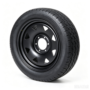 Fabricant de jantes, roues de <span class=keywords><strong>remorque</strong></span> 4*<span class=keywords><strong>13</strong></span>, jantes en acier sans chambre à air de 4Jx13 pouces pour pneus 5.00-13LT <span class=keywords><strong>145</strong></span>/70R13 - Product Image 1
