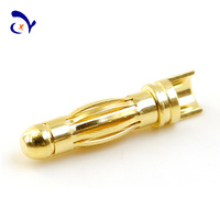Amass GC4011-M/F 4.0mm Modèle Racing Pur Cuivre Plaqué Or Tête Banane Moteur Spécial Plug