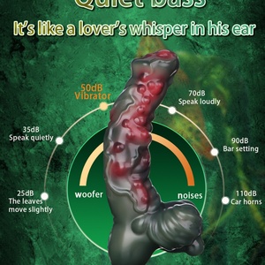 Vibrador de Silicona de Fantasía al por Mayor, Estimulador de Punto G para Orgasmos Femeninos, 10 Modos, Carga USB, Vibración Anal, Artículos Sexuales para Adultos 18+ - Product Image 4
