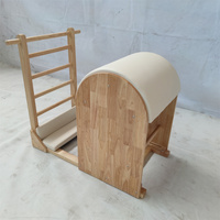 Vente directe usine : Équipement de Pilates en bois de chêne, modèle Ladder Barrel, pour exercices d'équilibre en studio de Pilates et machine Reformer
