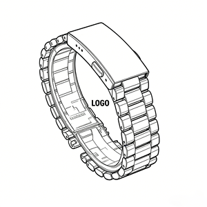 Cinturino per Orologio in Acciaio Inossidabile 316L e Lega di Zinco, Lavorato CNC ad Alta Precisione, Finitura Spazzolata di Lusso, 60 Anni di Storia Personalizzata - Product Image 1