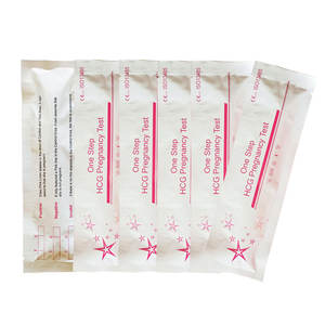 <span class=keywords><strong>Home</strong></span> Kit de prueba de embarazo de diagnóstico temprano rápido de orina Midstream prueba al por mayor Grossesse - Product Image 6