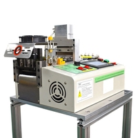 Machine de découpe ultrasonique robuste pour bandes, textiles, ceintures, tissus, étiquettes, fils et élastiques, à chaud et à froid