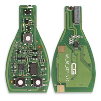 Llave de Repuesto Original Cgdi para Mercedes Benz con Carcasa 315MHZ/433M Compatible con el Programador de Llaves de Coche Cgdi Prog