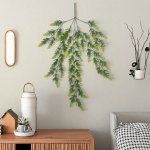 Plantes artificielles vertes d'extérieur, bandes suspendues <span class=keywords><strong>de</strong></span> lavande artificielle pour la décoration <span class=keywords><strong>de</strong></span> fenêtre, <span class=keywords><strong>fleurs</strong></span> <span class=keywords><strong>de</strong></span> <span class=keywords><strong>catalpa</strong></span> éclatantes pour la décoration <span class=keywords><strong>de</strong></span> jardin - Product Image 5