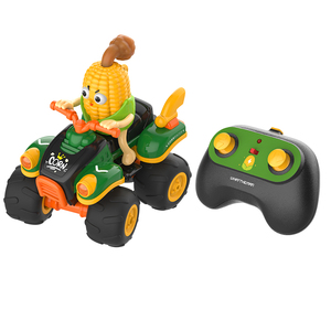 Y06 2.4GHz Mini RC Car Cartoon Corn Shape Electric <b>Remote</b> <b>Control</b> Toy Car Ready to Run Novelty Gift for Kids - Product Image 1