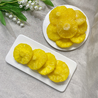 Tranches d'ananas séchées naturelles au goût sucré, en sirop, confiserie, prix de gros, produit de fruits secs