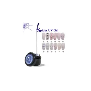 Private Label Gel Nail Polish Spider Gel Painting Gel Manufacturers Factory Direct Supply Uv Led 2in1 Nail Art Drawing 1 Kg ,5kg