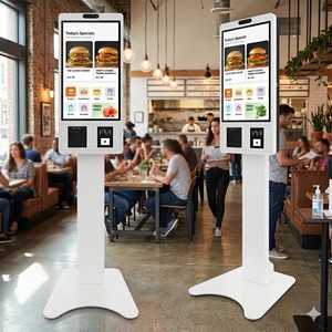 Kiosco de Autoservicio Personalizado Sinmar, Terminal de Pago POS Sin Personal con Impresora, de Pie, de 21.5, 27 y 32 Pulgadas - Product Image 3