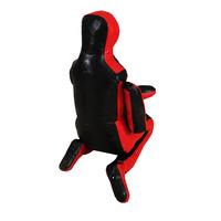 Mannequin de grappin en cuir microfibre personnalisé d'usine pour MMA Jiu Jitsu, mannequin de judo de lutte