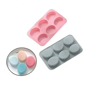 High Quality Specialized Making Large Rectangle Soap Tray Moulds DIY Silicone Handmade Soap Mold Oval Cake Mold