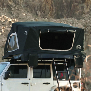 Tente de toit rigide pliable <span class=keywords><strong>Voyager</strong></span> Pro, camouflage quatre saisons, une chambre, camping en famille, SUV, pick-up, overland - Product Image 2