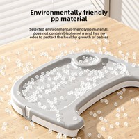 Chaise haute multifonctionnelle réglable pour bébé, chaise de repas portable pour enfants, siège d'alimentation pour nourrissons, vente en gros