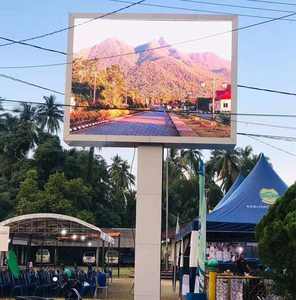 จอแสดงผล LED สำหรับโฆษณาภายนอกอาคาร แบบกันน้ำมาตรฐาน IP65 สีเต็มรูปแบบ ระยะพิกเซล <span class=keywords><strong>2</strong></span>.5 มม. ความสว่าง 5000cd  อายุการใช้งาน <span class=keywords><strong>2</strong></span>-<span class=keywords><strong>3</strong></span> ปี - Product Image 4