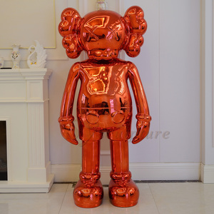 3D lớn ngoài trời sợi thủy tinh điêu khắc tùy chỉnh kích thước cuộc sống phim hoạt hình phim hoạt hình mạ điện sơn nhựa bức tượng kaw hình trang trí - Product Image 2