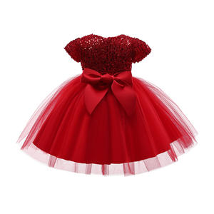 Vestidos de Fiesta de malla en capas para niñas, vestidos de <span class=keywords><strong>tul</strong></span> con lentejuelas, <span class=keywords><strong>vestido</strong></span> de flores de comunión para niñas, <span class=keywords><strong>vestido</strong></span> de cumpleaños para niñas de 7 años - Product Image 5