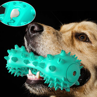 Bâton à mâcher pour chien, accessoires pour animaux de compagnie, jouet pour chien tendance, flottant sur l'eau, jouet qui couine, brosse à dents pour chien