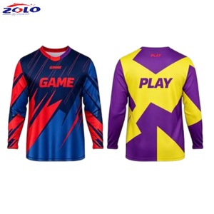Camisetas de Motocross, Tejido Transpirable, Comodidad Duradera, Ropa para Motociclistas, para Carreras de Autos, Talla XL - Product Image 3