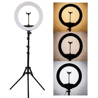 KY-BK320 Laris 18 Inci Lampu Cincin Led Selfie 55W 5500K Studio Fotografi