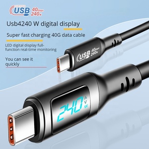USB4ดิจิตอลดิสเพลย์8K HD ความเร็วสูงสายเคเบิล Type-C เข้ากันได้กับ <span class=keywords><strong>Thunder</strong></span> 4 - Product Image 2