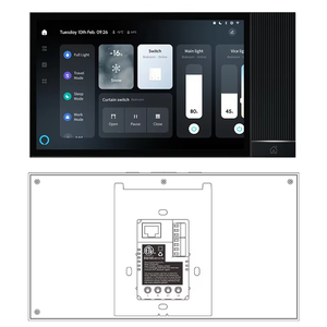DUOMEI Écran de contrôle intelligent de 8 pouces compatible Zigbee, Spotify, Tuya et Smart Life APP, pour la maison intelligente, compatible Android, pour les États-Unis - Product Image 5