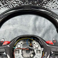 Volant personnalisé en fibre de carbone pour BMW G30 G31 G32 X3 G01 G82 G42 G20 M5 X4 G02 M2 G87 M3 G80 M4 F90 G11 M avec LED