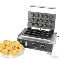 Machine à cornets de crème glacée à 8 cavités, commerciale, 1,55 KW, 220 V, antiadhésive