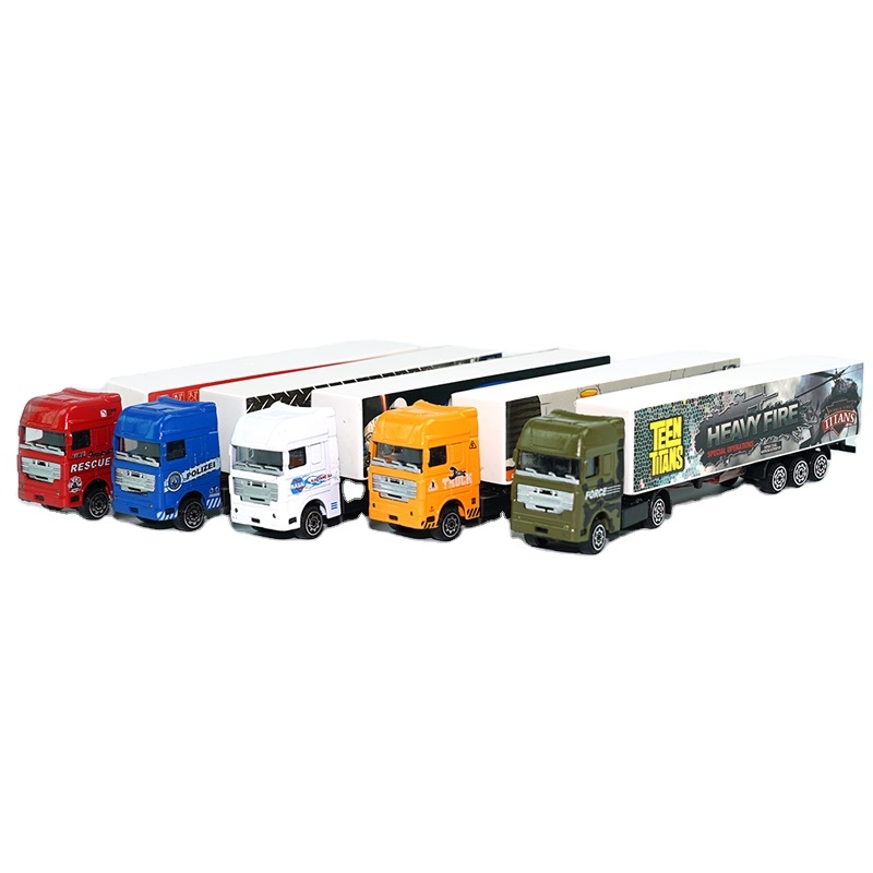 12V Diecast Truck Model Miniature Scene