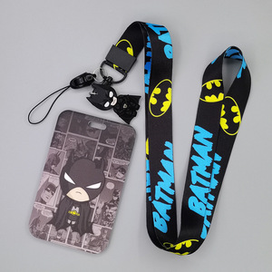 Porta Tarjetas de Identificación de Spider-Man y Capitán América, Material ABS, Estilo de Dibujos Animados, para Tarjetas de Comida, Autobús, Control de Acceso, con Cordón - Product Image 3